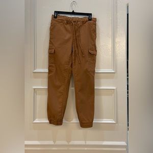 Tinsel brand camel color jogger pants